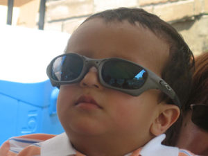 Child in sunglasses - Patient of Dr. Aneela Gillani